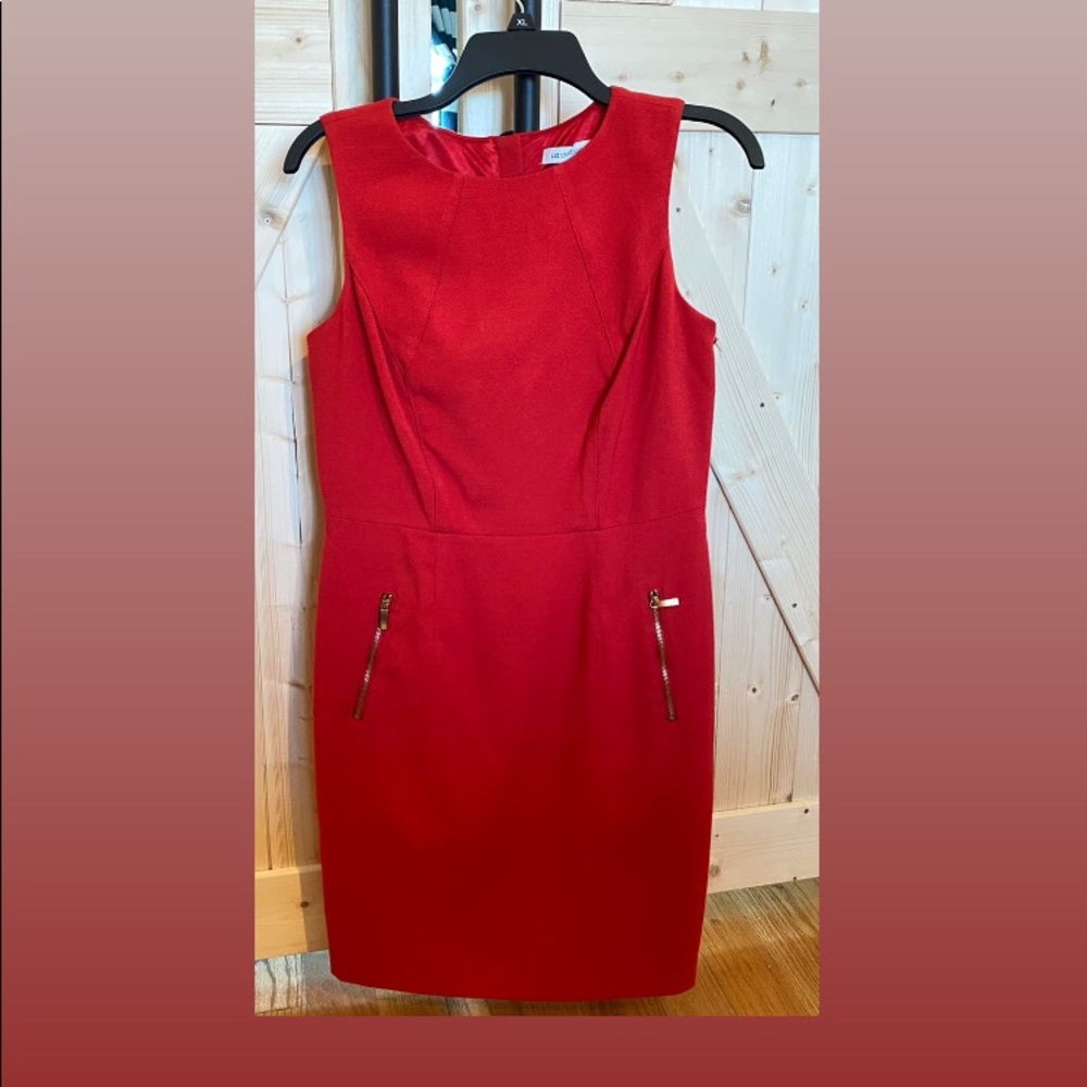 Red dress